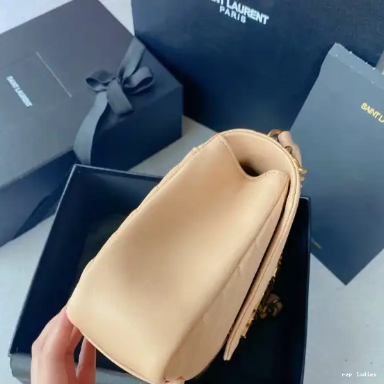 Rep ladies REP Medium shoulder YSL leather bag-24*17*6.5cm 0610